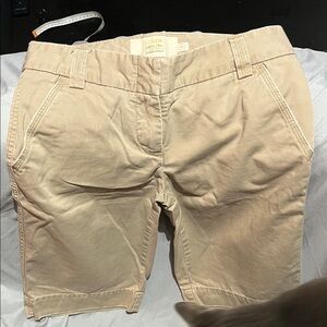J. Crew Women's Tan Bermuda Shorts